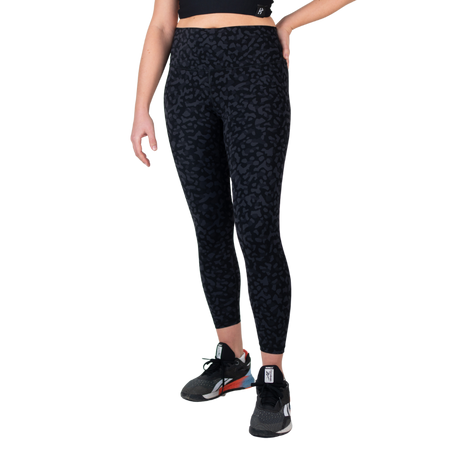 Lift Heavy High Waisted Training Leggings Leopard Edition - wodstore