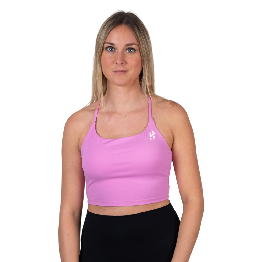 Lift Heavy Longline Strapped Back Bra - wodstore