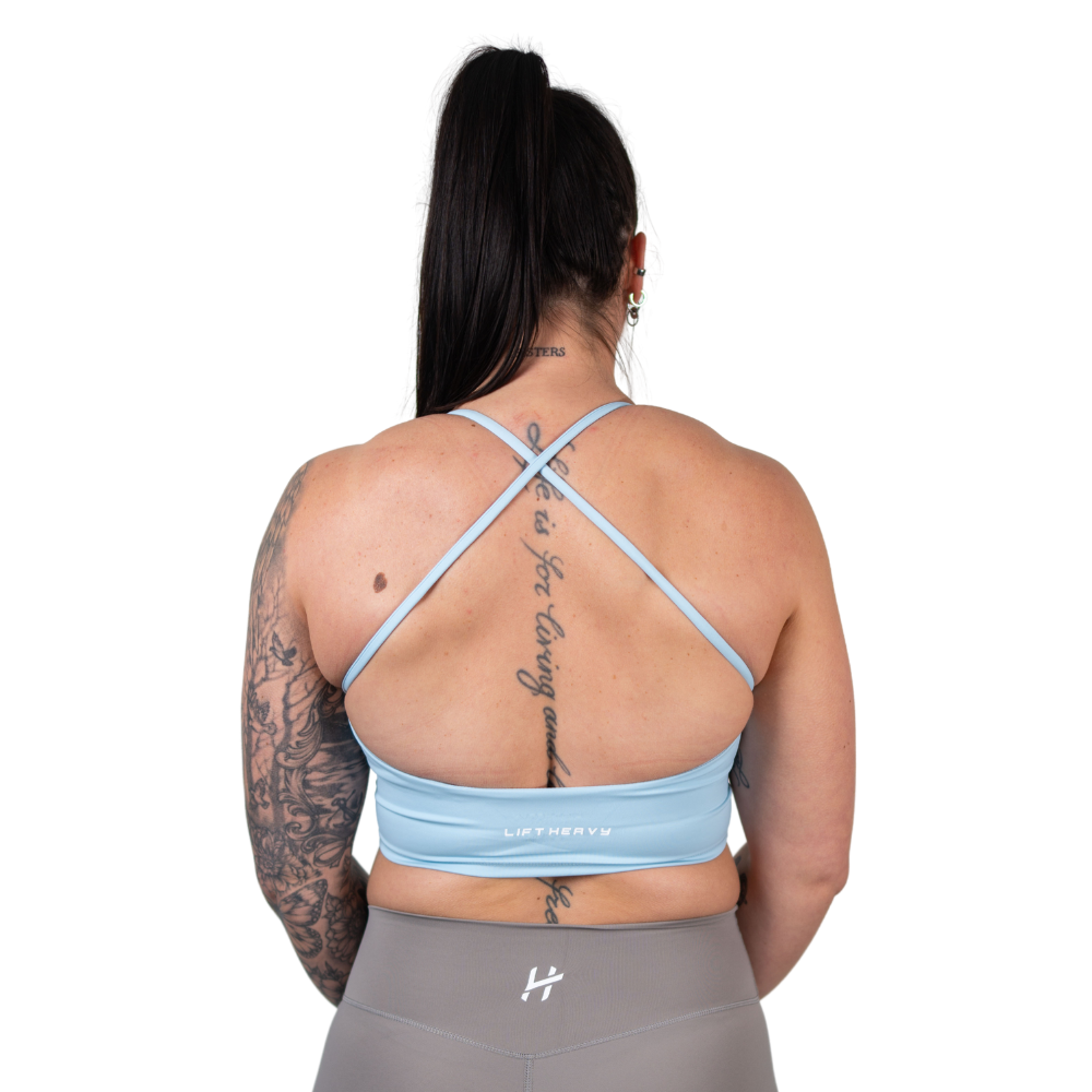 Lift Heavy Longline Strapped Back Bra - wodstore