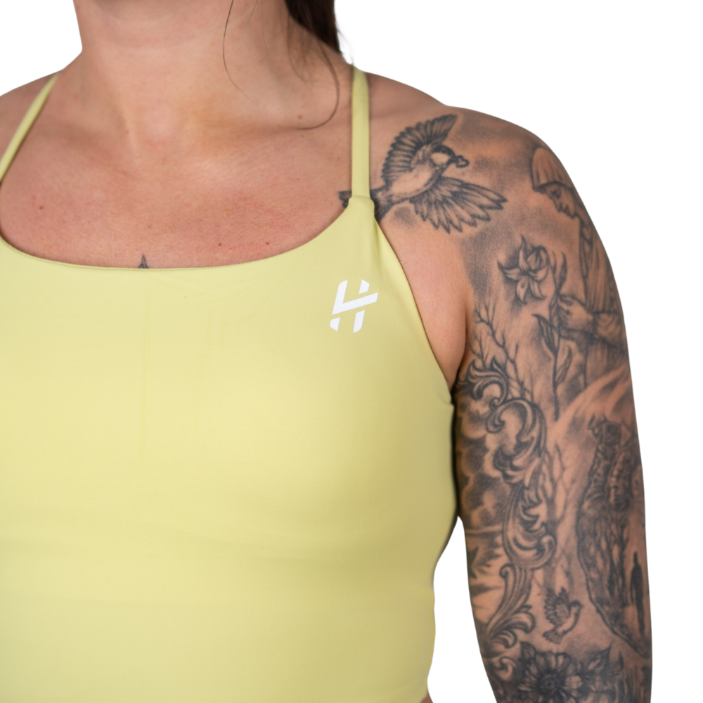 Lift Heavy Longline Strapped Back Bra - wodstore