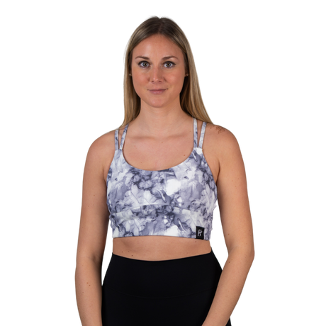 Lift Heavy Ribbed Tie Dye Bra - wodstore