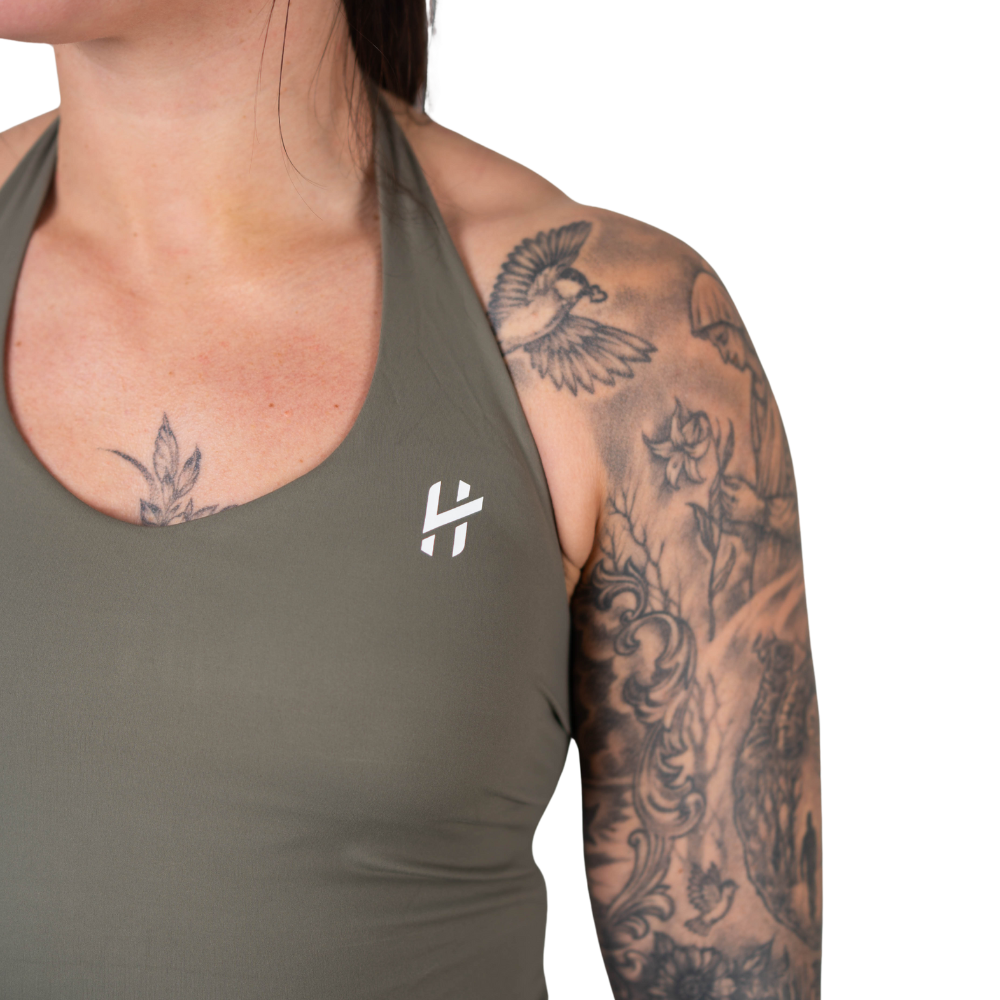 Lift Heavy Signature Neckholder Top - wodstore