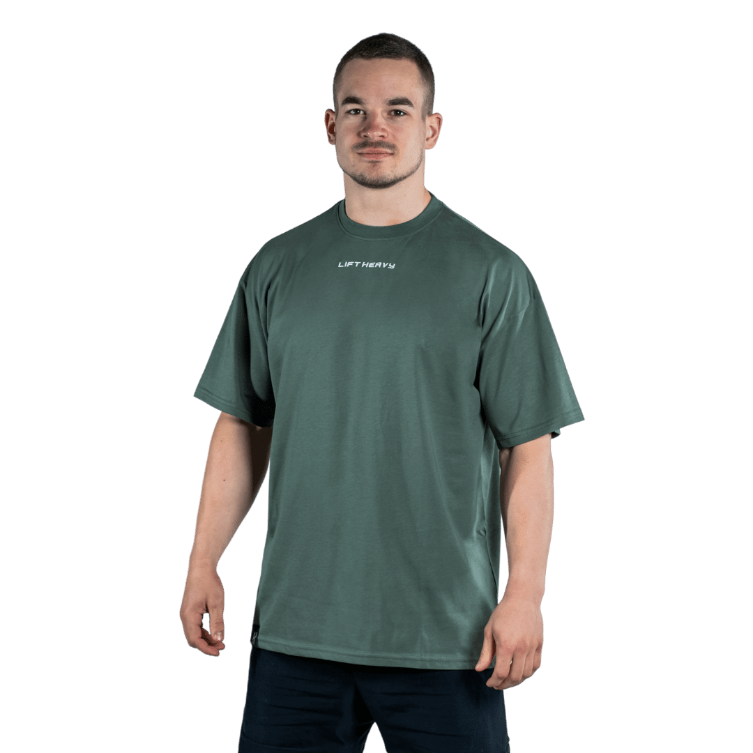 Lift Heavy "The HEAVY Statement" Oversized T-Shirt - wodstore