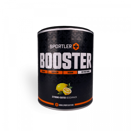 SportlerPlus Booster Zitrone-Eistee - wodstore