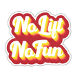 Lift Heavy Patch No Lift No Fun - wodstore