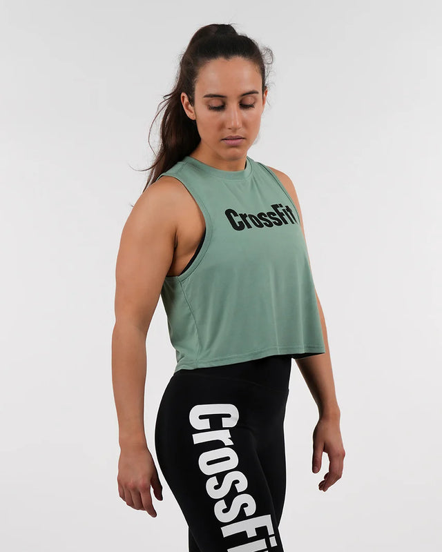 CrossFit® Thaesia Women Regular Fit Crop Tank - wodstore