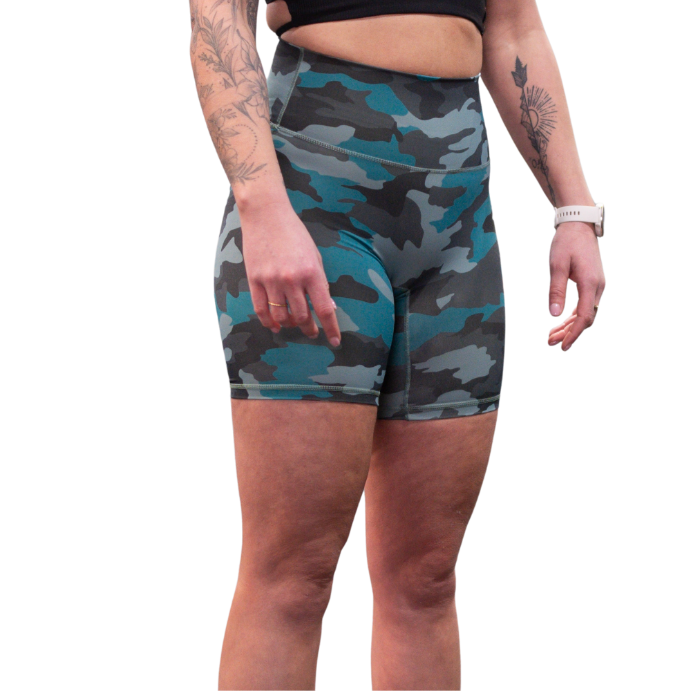 Lift Heavy Dynamic Camo Shorts