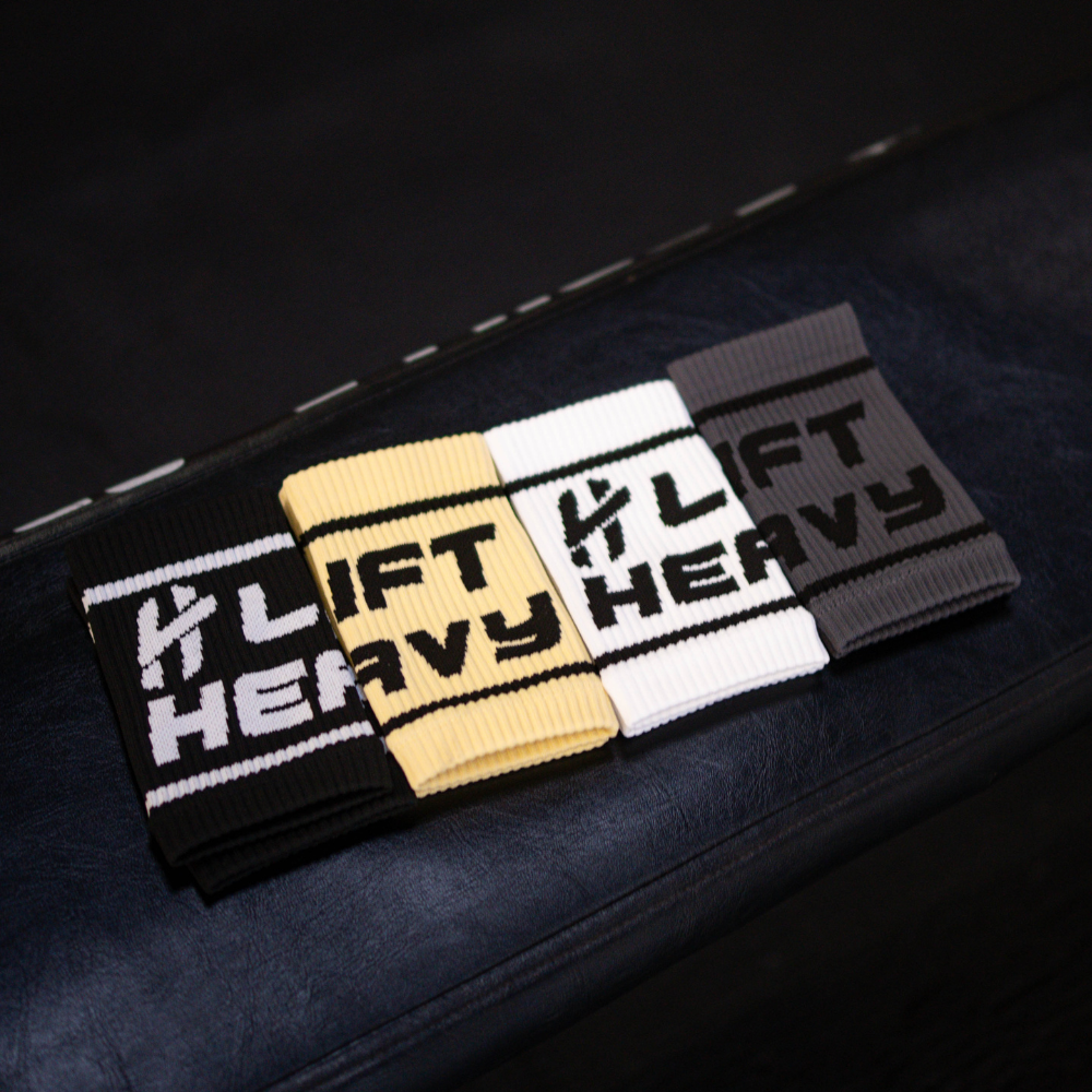 Lift Heavy Statement Elite Wrist Bands - wodstore