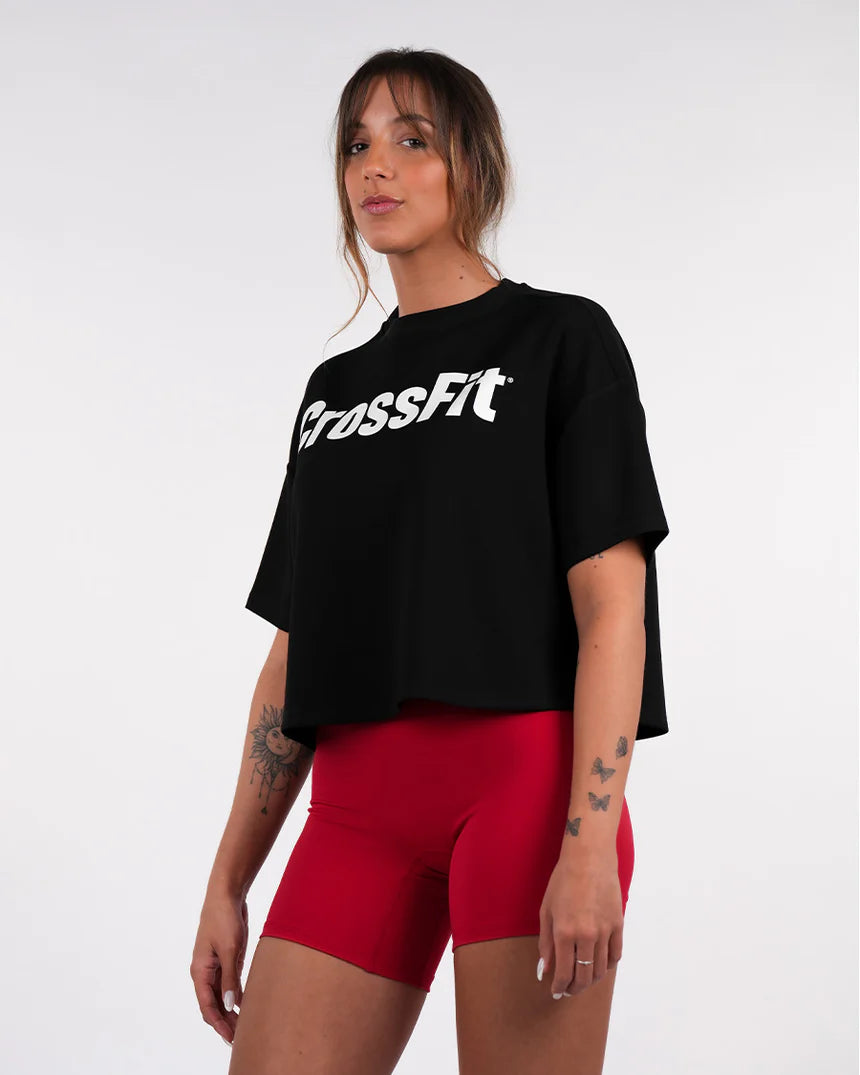 CrossFit® Baggy Top Women Oversized Crop Top - wodstore