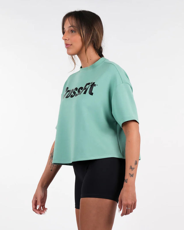 CrossFit® Baggy Top Women Oversized Crop Top - wodstore