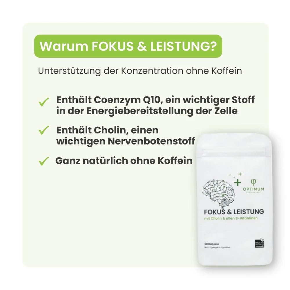 Optimum Performance Fokus & Leistung