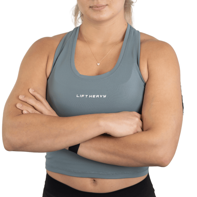 Lift Heavy Cropped Tank - wodstore