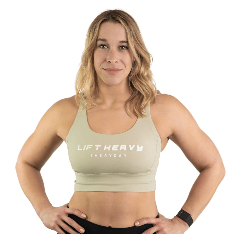 Lift Heavy Cross Back Bra - wodstore