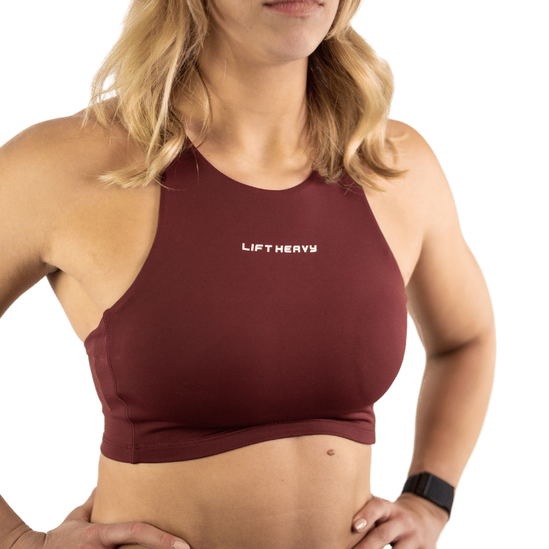 Lift Heavy High Neck Classic Bra - wodstore