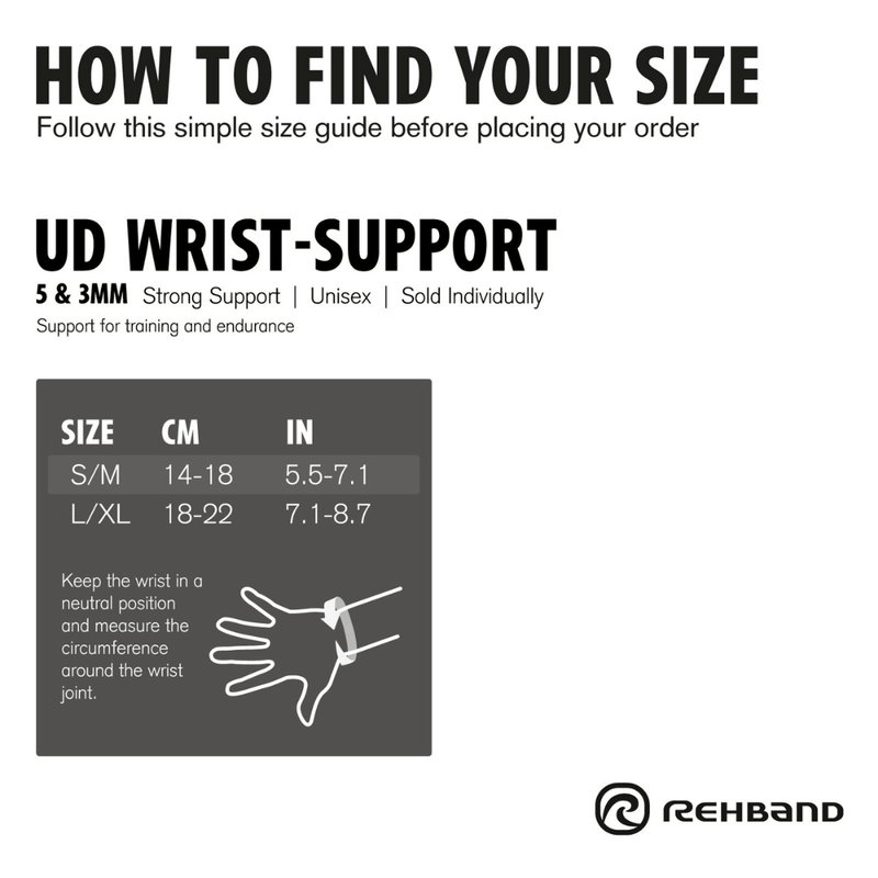 Rehband UD Wrist-Brace Handgelenkbandage - wodstore